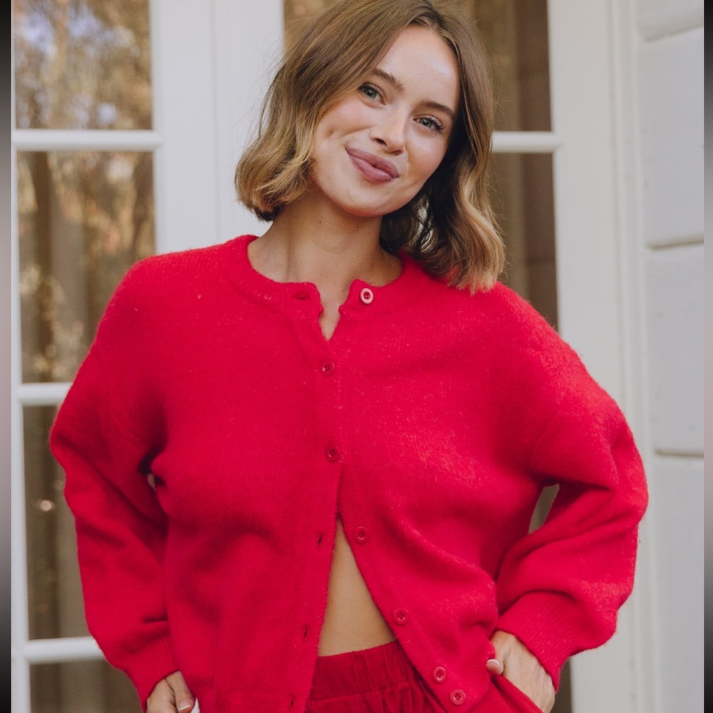 Daily drills Red Sweater
